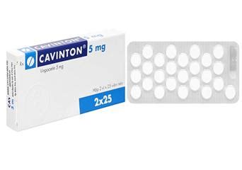 CAVINTON 5mg H/50 ẤN