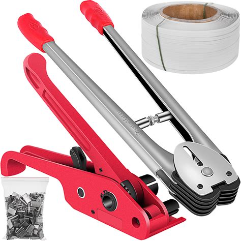 VEVOR Manual Pallet Strapping Banding Kit, PET/PP Manual Strapping ...