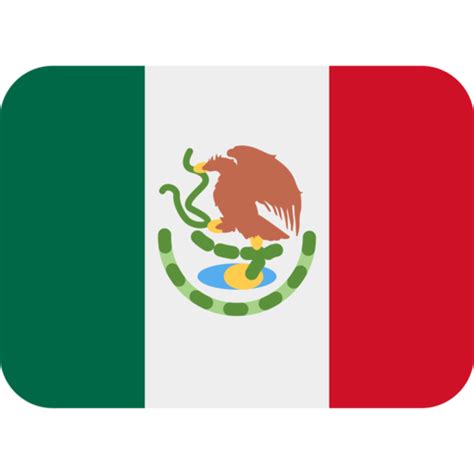 Bandera Mexico Emoji - Uzugara