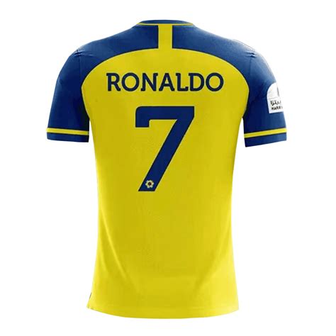 Cristiano Ronaldo Al-Nassr FC 2023 Club Soccer Jersey Size:M CR7 ...