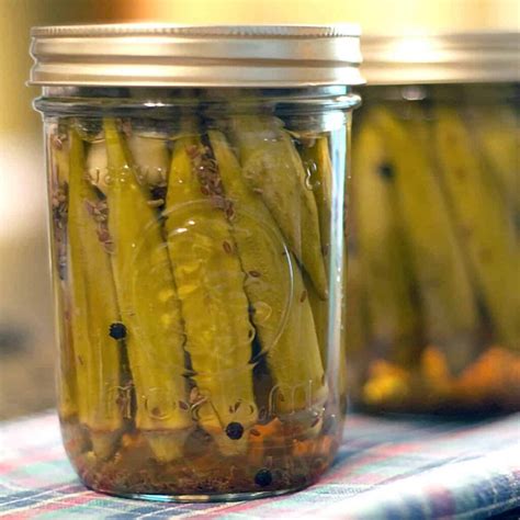 Homemade Pickled Okra Canning Process - Lana’s Cooking