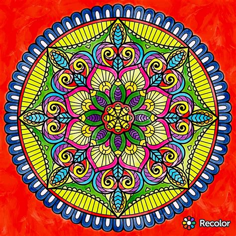 Pin de Rick Ellis en Coloring Art Pages | Mandalas, Dibujos