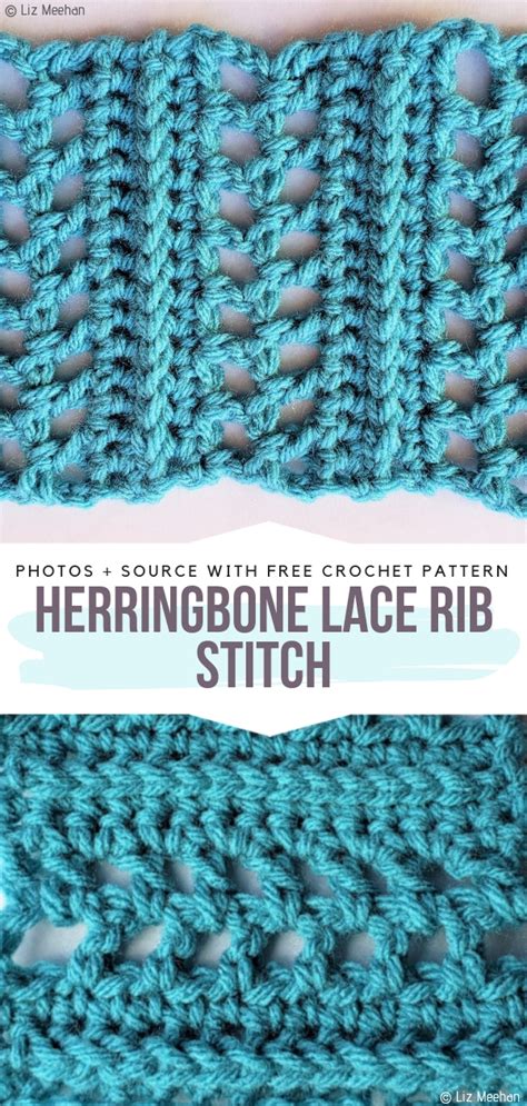 Beautiful Crochet Lace Stitches - Ideas and Free Patterns