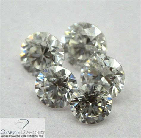 Genuine Round Cut Natural Loose Diamonds From Indian Manufacturer - Buy ...