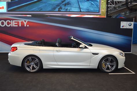 2015 BMW M6 Convertible in Frozen White