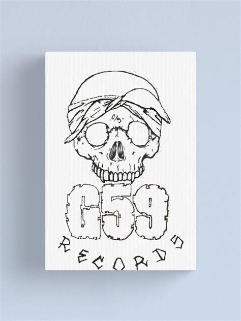 "G59 Skull Logo Art - Suicideboys Merch" Canvas Print for Sale by ...