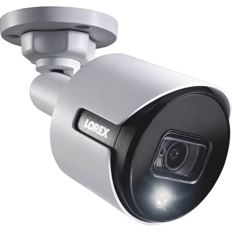 Lorex 4K Active Deterrence Bullet Security Camera with Color Night ...