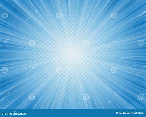 Abstract Blue Light Rays Vector Illustration Background Stock Vector ...