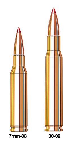 7mm-08 Rem. Mag. vs 30-06 Springfield Cartridge Comparison | Sportsman ...