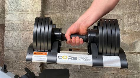 Core Home Fitness Adjustable Dumbbell Set review | Live Science