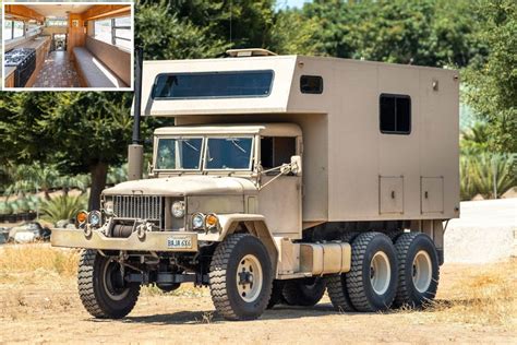 AM General M35A2 6x6 Overland Camper Rig "Deuce And A Half"