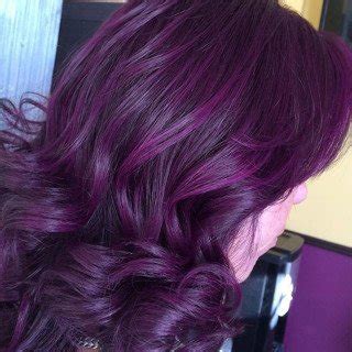 Eggplant Purple Hair Color – Hair Colar And Cut Style