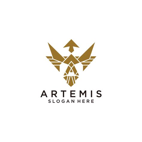 Artemis logo icon design template flat vector 14688484 Vector Art at ...