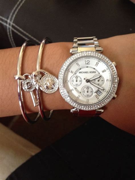 My new Michael Kors watch and bracelet! | Michael Kors | Pinterest