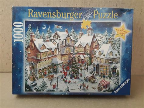 Ravensburger The Christmas Village Limited Edition 1000 Piece Jigsaw ...