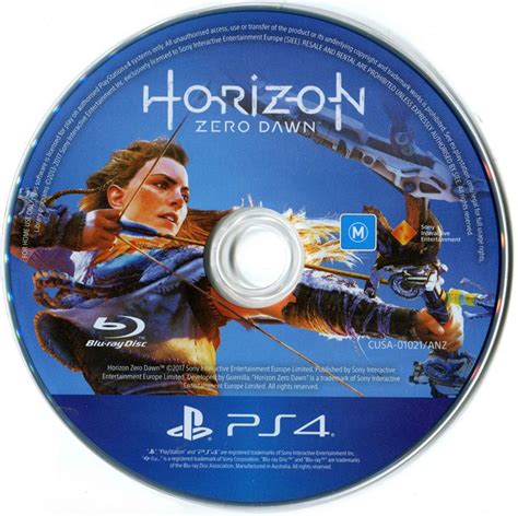 Horizon: Zero Dawn cover or packaging material - MobyGames