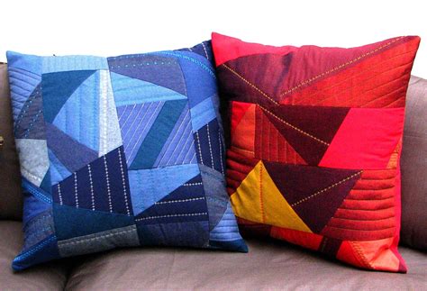 Blue and Red Throw Pillow Cover Set for Boho Home Decor Set - Etsy