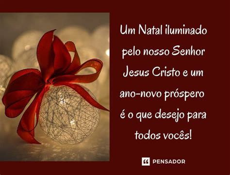 Feliz Natal e próspero Ano Novo - Pensador