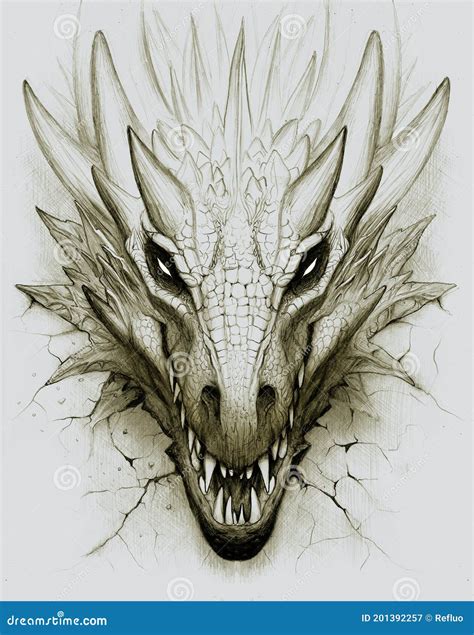 Dragon Pencil Stock Illustrations – 587 Dragon Pencil Stock ...