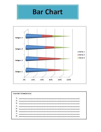 Bar Chart Template | Free Word Templates