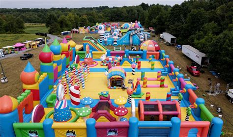 Big Bounce America brings inflatable theme park to Albany