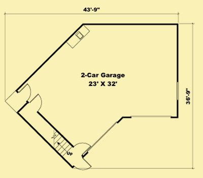 Unique 2 Car Garage Guest House Plans With Lots of Storage