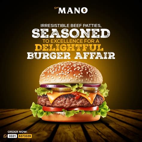 New Mano - Bite into perfection with our mouthwatering...