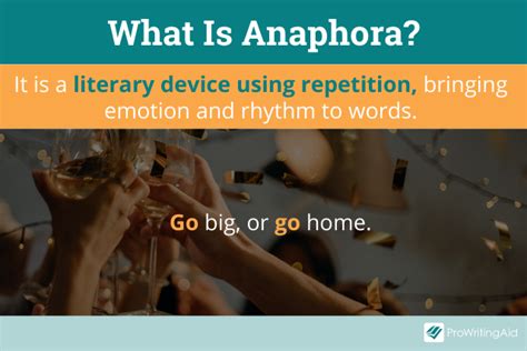 Anaphora: Definition & Meaning (with Examples) - Writing Techniques