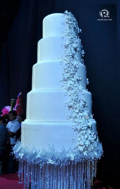 Dingdong Dantes and Marian Rivera's wedding cake | Marian rivera ...