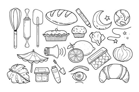 Baked Goods Drawing Images - Free Download on Freepik