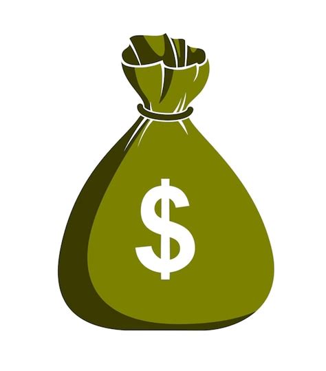 Premium Vector | Moneybag money bag vector simplistic illustration icon ...