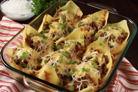 Irresistible Taco Stuffed Shells: A Fusion of Tacos and Pasta Delight ...