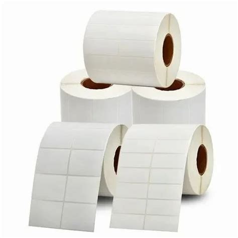 White Plain Paper Barcode Stickers at Best Price in Moradabad | I.s ...