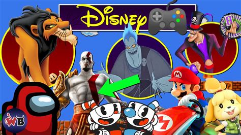 What Video Games Would DISNEY Villains Play? 🎮 - YouTube