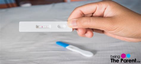 What Is An Evaporation Line On A Pregnancy Test? | Being The Parent