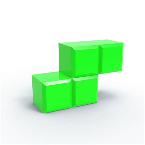 Blocs Tétris 3D PNG transparents - StickPNG