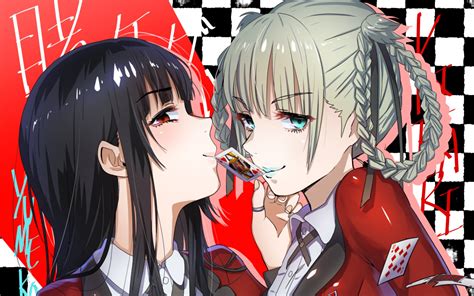 Yumeko Jabami And Kirari Momobami Fondo De Pantalla Hd Fondo De ...