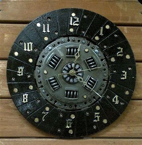 60 DIY Unique Wall Clock Designs Ideas | Automotive decor, Wall clock ...