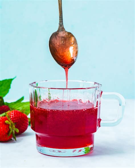 Strawberry Syrup Recipe – A Couple Cooks