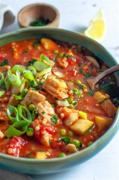 20 minute Spanish Fish Stew | My Sugar Free Kitchen