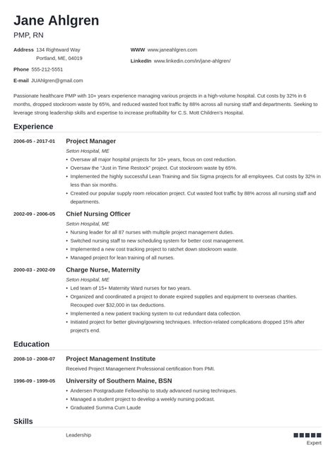 Plain Text Resume - RussellDarley Blog