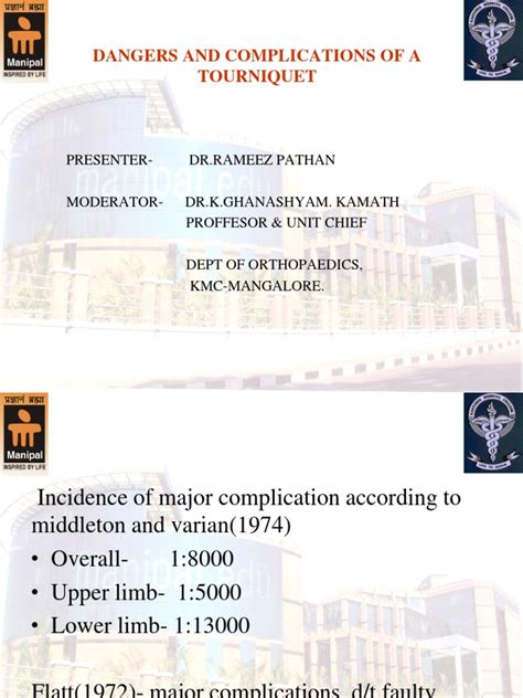 The Dangers and Complications of Tourniquets: A Comprehensive Review of ...