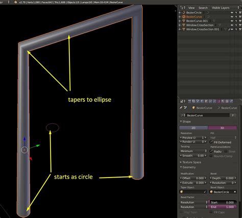 Curve bevel distortion - Modeling - Blender Artists Community