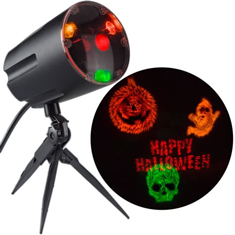 Halloween Lightshow Projection w/Sound Fireworks by Gemmy Industries ...