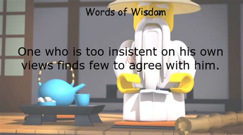 Words of Wisdom from Sensei Wu. Made this myself. | Lego ninjago ...