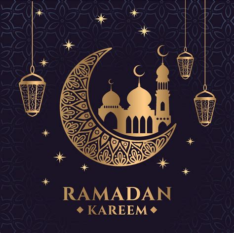 ramadan kareem greeting background template 2110444 Vector Art at Vecteezy