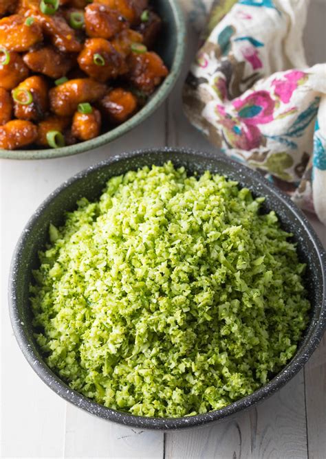 Healthy Broccoli Rice (Recipe + Video) - A Spicy Perspective