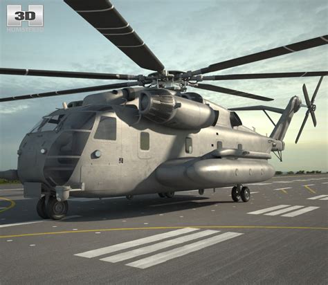 Sikorsky CH-53E Super Stallion 3D model - Hum3D