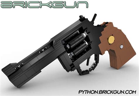 BrickGun's LEGO® Python .357. Our first revolver model with working ...