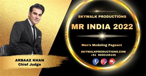 Mr India World 2022 Process Tickets, Skywalk Productions ®, New Delhi ...